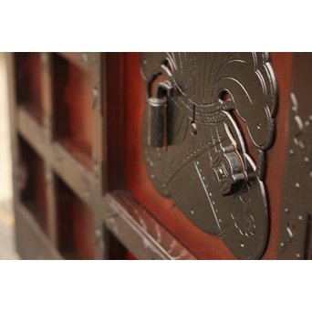 北陸朱塗鉄尽蔵戸　W328 