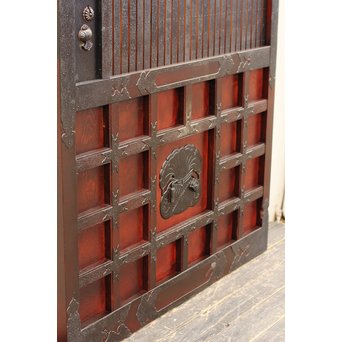 北陸朱塗鉄尽蔵戸　W328 