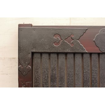 北陸朱塗鉄尽蔵戸　W328 