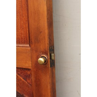 寄木と青色ガラスのドア　GD662 