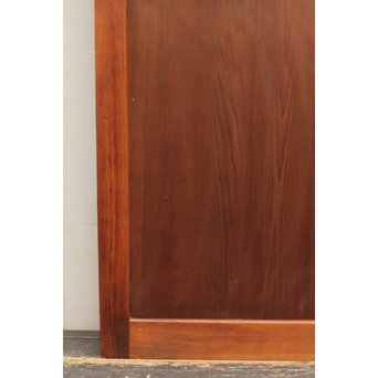 寄木と青色ガラスのドア　GD662 