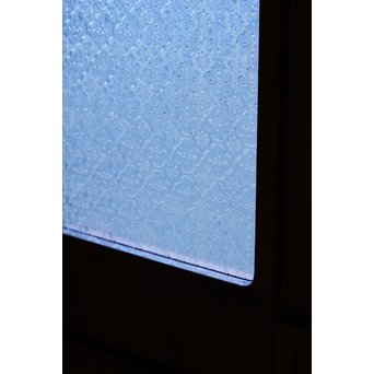 寄木と青色ガラスのドア　GD662 