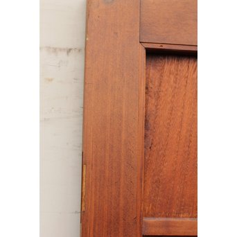 寄木と青色ガラスのドア　GD662 