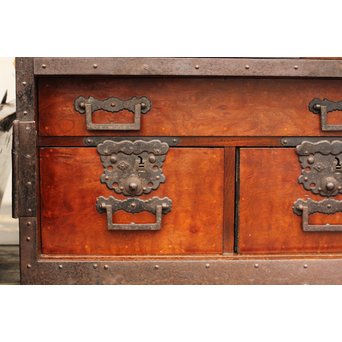 絶品酒田船箪笥　I217 