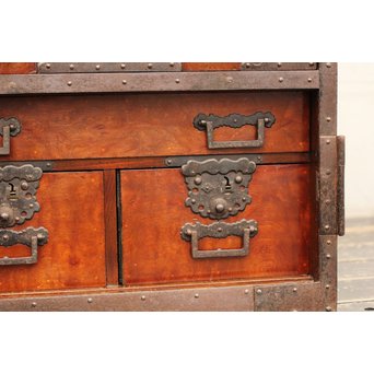 絶品酒田船箪笥　I217 