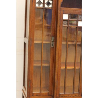 アールデコステンドガラス本棚　G239 