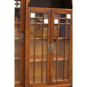 アールデコステンドガラス本棚　G239 