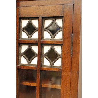 アールデコステンドガラス本棚　G239 