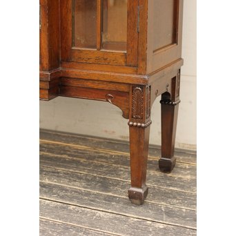 アールデコステンドガラス本棚　G239 