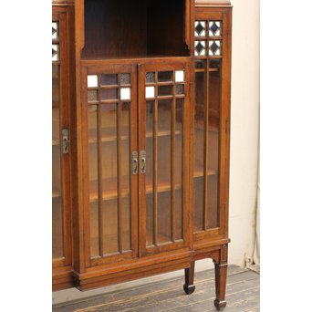 アールデコステンドガラス本棚　G239 