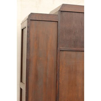 アールデコステンドガラス本棚　G239 