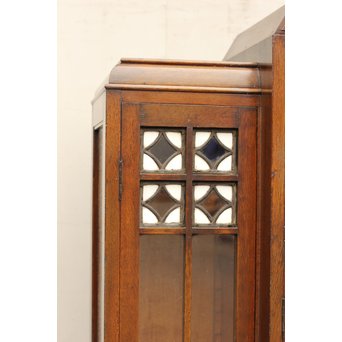 アールデコステンドガラス本棚　G239 