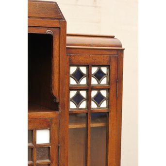 アールデコステンドガラス本棚　G239 