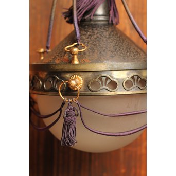 洋館の豪華半球照明2　A1197 