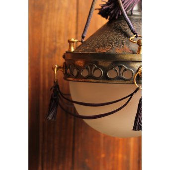 洋館の豪華半球照明2　A1197 