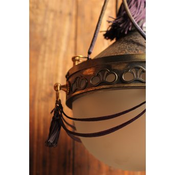 洋館の豪華半球照明2　A1197 