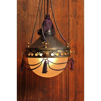 洋館の豪華半球照明2　A1197 