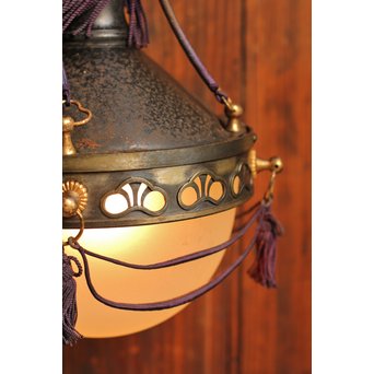 洋館の豪華半球照明2　A1197 