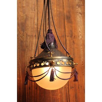 洋館の豪華半球照明2　A1197 