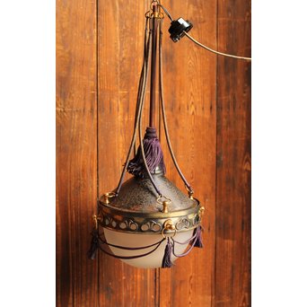 洋館の豪華半球照明2　A1197 