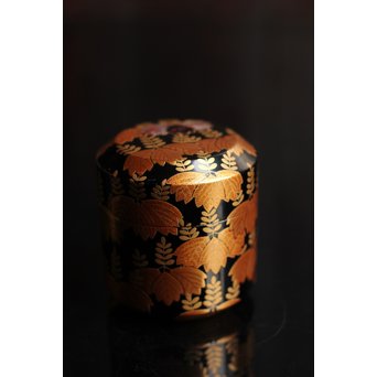 一兆銘桐蒔絵棗　K13 