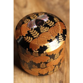 一兆銘桐蒔絵棗　K13 