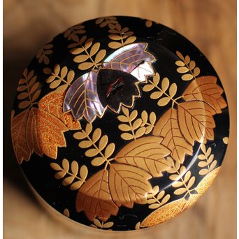 一兆銘桐蒔絵棗　K13 