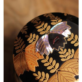 一兆銘桐蒔絵棗　K13 