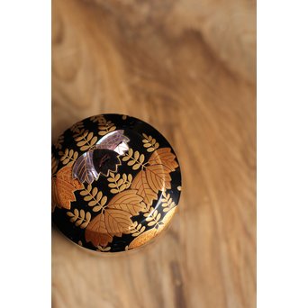 一兆銘桐蒔絵棗　K13 