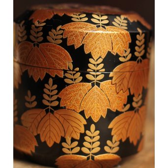 一兆銘桐蒔絵棗　K13 