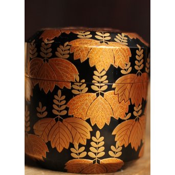 一兆銘桐蒔絵棗　K13 