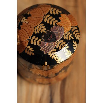 一兆銘桐蒔絵棗　K13 