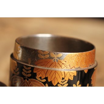 一兆銘桐蒔絵棗　K13 