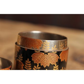 一兆銘桐蒔絵棗　K13 