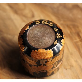 一兆銘桐蒔絵棗　K13 