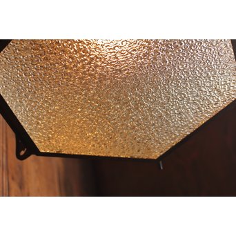 唐草紋6角シャンデリア照明　A1209 