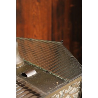 唐草紋6角シャンデリア照明　A1209 