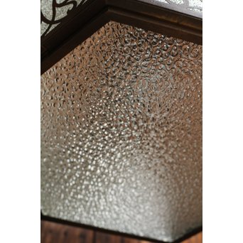 唐草紋6角シャンデリア照明　A1209 