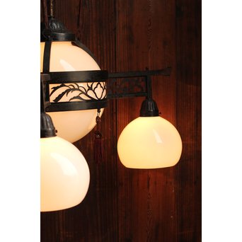 極上3灯式洋館シャンデリア照明　A1211 