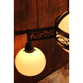 極上3灯式洋館シャンデリア照明　A1211 