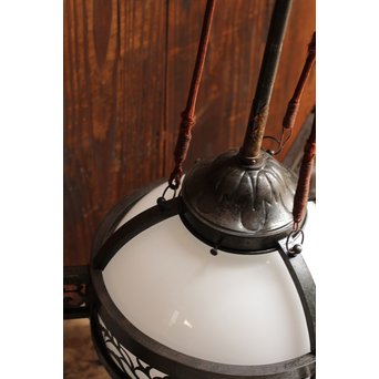 極上3灯式洋館シャンデリア照明　A1211 