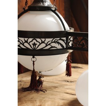 極上3灯式洋館シャンデリア照明　A1211 