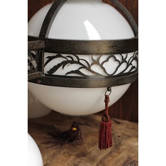 極上3灯式洋館シャンデリア照明　A1211 