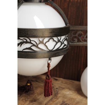 極上3灯式洋館シャンデリア照明　A1211 