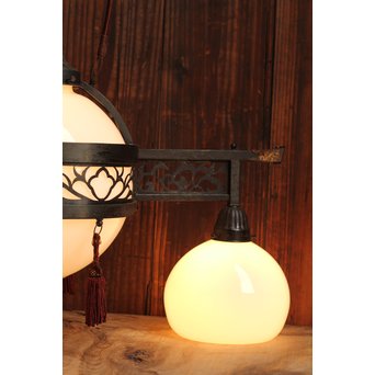 極上3灯式洋館シャンデリア照明　A1211 