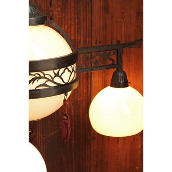 極上3灯式洋館シャンデリア照明　A1211 