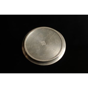 四世蔵六錫の急須敷　K27 