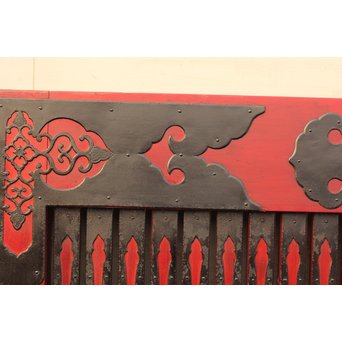 金沢升格子鉄尽くし波兎蔵戸　W341 