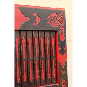 金沢升格子鉄尽くし波兎蔵戸　W341 