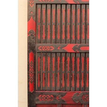 金沢升格子鉄尽くし波兎蔵戸　W341 